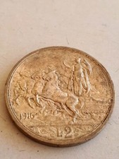 2 lire argento Vittorio