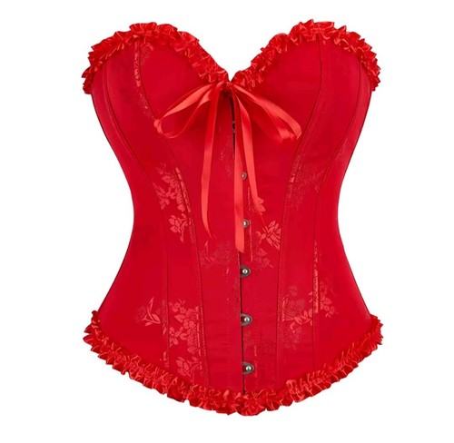 Corsetto rosso taglia - rosso,