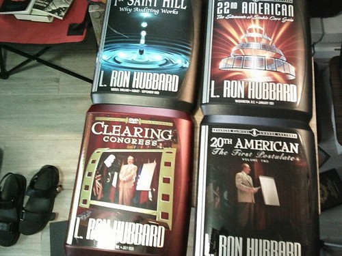 Giant ron hubbard dvd set - ron,