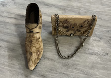 Set borsa e scarpe vintage