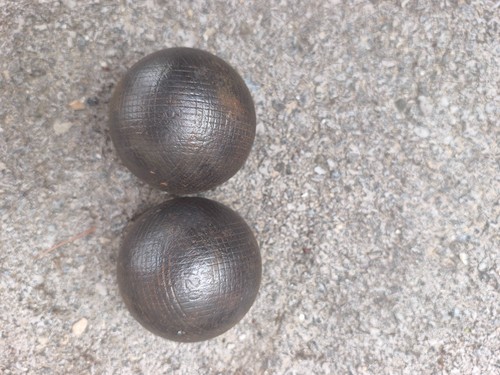 Paire boules pétanque - de,