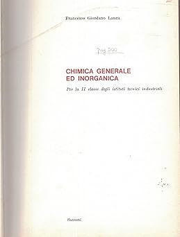 Chimica generale - , ed