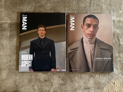 Harrods man magazines - man,