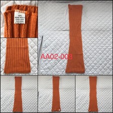 SCIARPA IN PURA LANA VERGINE ARANCIONE