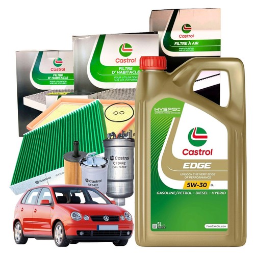 Kit tagliando castrol polo - kit, vw