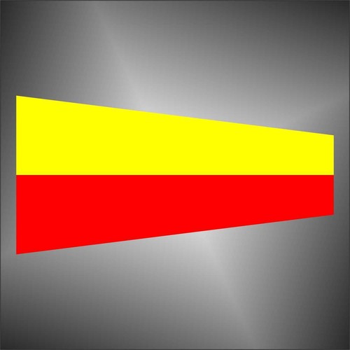 Adesivo bandiera flag nautica - bandiera,