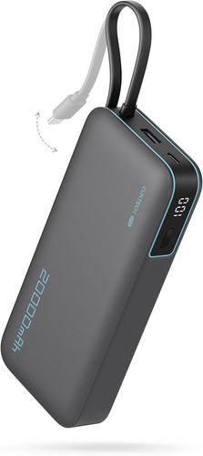 Cuktech power bank 20000mah - power, 20000mah,pd