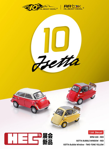 Almost real bmw isetta - 1/64,