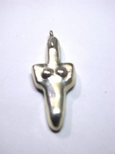 Croce argento 925 grande - argento, madre