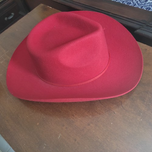 Cappello western rosso - cappello,