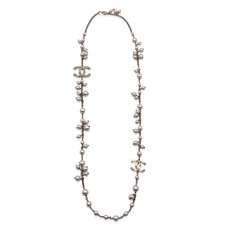 Collana lunga con catena e