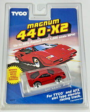Tyco Magnum 440-X2 Rosso Ferrari F-40 Scala HO Slot Car Vintage NUOVO in confezione