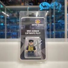 Lego UNITED BRICKS Minifigure WW2 German Luftwaffe Pilot Military