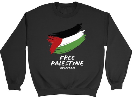 Felpa free palestine uomo - free,