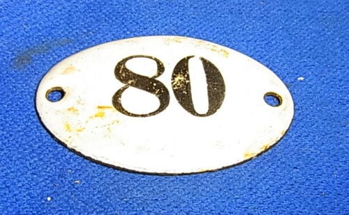 Insegna vintage tedesca