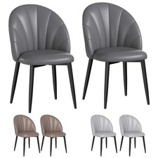 HOMCOM Set 2 Sedie da Pranzo