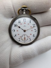 Omega open faced pocket watch - omega,