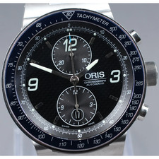 [N MINT]Box ORIS Williams F1 7563 Orologio da uomo automatico quadrante nero ...