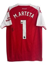 Maglia firmata Mikel Arteta