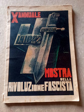 CATALOGO  DELLA MOSTRA RIVOLUZIONE FASCISTA 1932