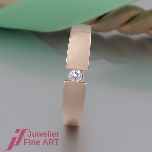 Anello solitario effetto