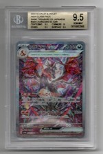 ?? Carta Pokémon TCG "Charizard EX SAR BGS 9.5 Gold" Shiny Treasure EX