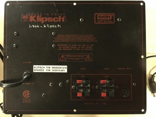 Klipsch promedia 2 400 - promedia, 4.1