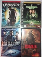 Dvd Battleship + Godzilla + Il Tredicesimo Piano + Lockout lotto Fantascienza 