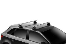 Barre portatutto THULE EVO WingBar Grigio AUDI A6 Sedan 4 p 2019 tetto normale
