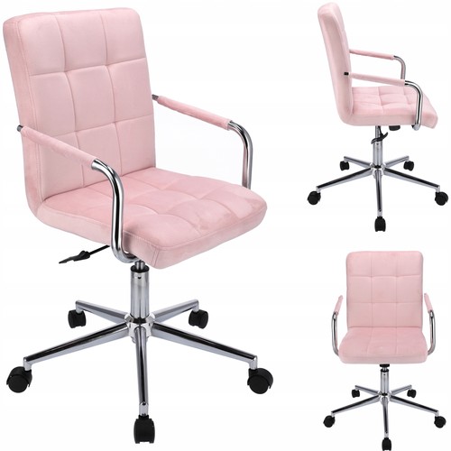 Poltrona quatro velluto rosa - velluto,