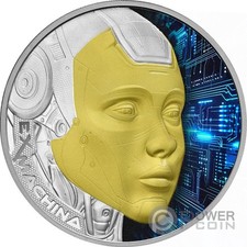 EX MACHINA 1 oz moneta argento 1$ Niue 2025