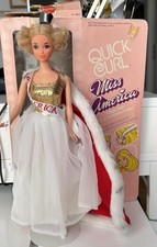 Vintage Barbie quick curl miss America Mattel con box