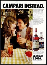 1977 Campari aperitif bottle &