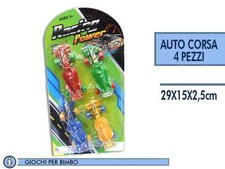Set 4 Macchinine Auto Racing