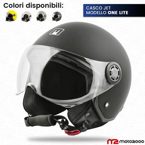 Casco jet one lite omologato - casco,