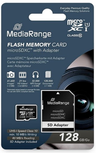 Nuova 128 microsd classe 10 - gb,