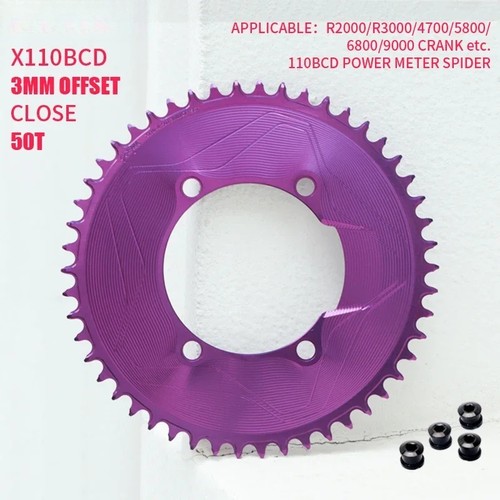 110bcd bolts chainring 3mm - 110bcd,