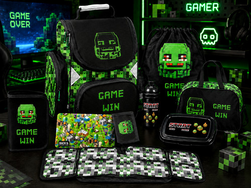 Set zaino scuola minecraft - zaino, 8