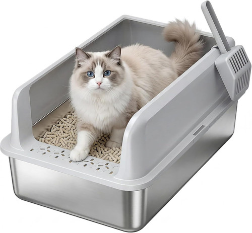 Lettiera gatto acciaio - gatto,