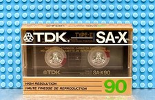 TDK SA-X 90 1987 USA TIPO II
