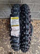 Coppia 90/90-21 54R e 140/80-18 70R DUNLOP GEOMAX ENDURO EN91 DOT22/24 OFF-ROAD