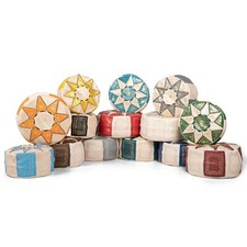 Pouf pouf marocchino fatto a