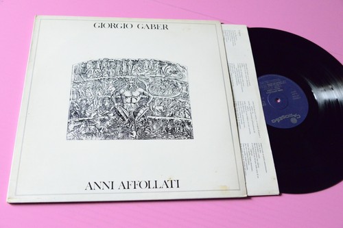 Giorgio gaber anni - gaber, lp