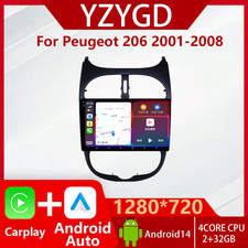 Per Peugeot 206 Carplay Stereo
