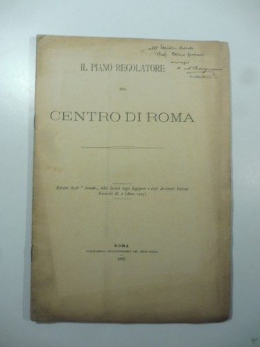 Piano regolatore del centro - regolatore,