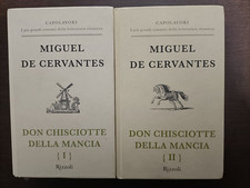 LIBRO MIGUEL DE CERVANTES - DON CHISCIOTTE DELLA MANCIA 1° E 2° VOL RIZZOLI 2009