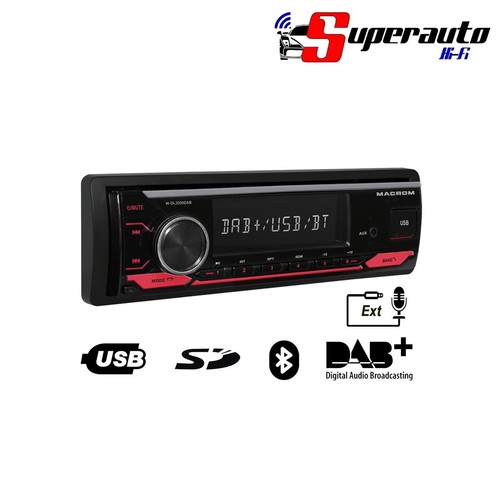 Macrom dl4300dab autoradio - m-dl4300dab, 1