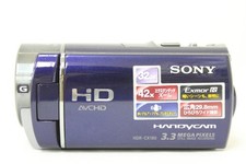 Videocamera Sony HDR-CX180 Handycam HD blu zoom ottico 30x testata