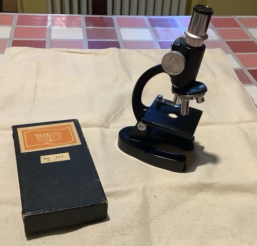 Microscopio vintage precise - microscopio,