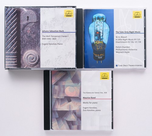 Tacet bach ravel piano works - tacet,